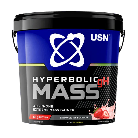 USN HYPERBOLIC MASS gH 8.8 lbs (26 servicios) Strawberry cheesecake