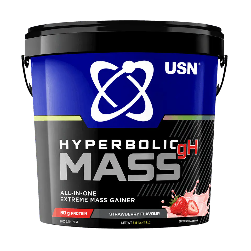 USN HYPERBOLIC MASS gH 8.8 lbs (26 servicios) Strawberry cheesecake 1