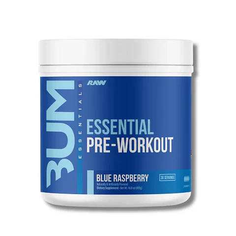 Pre Entreno RAW Nutrition CBUM Essential (30 Servicios) Blue Raspberry