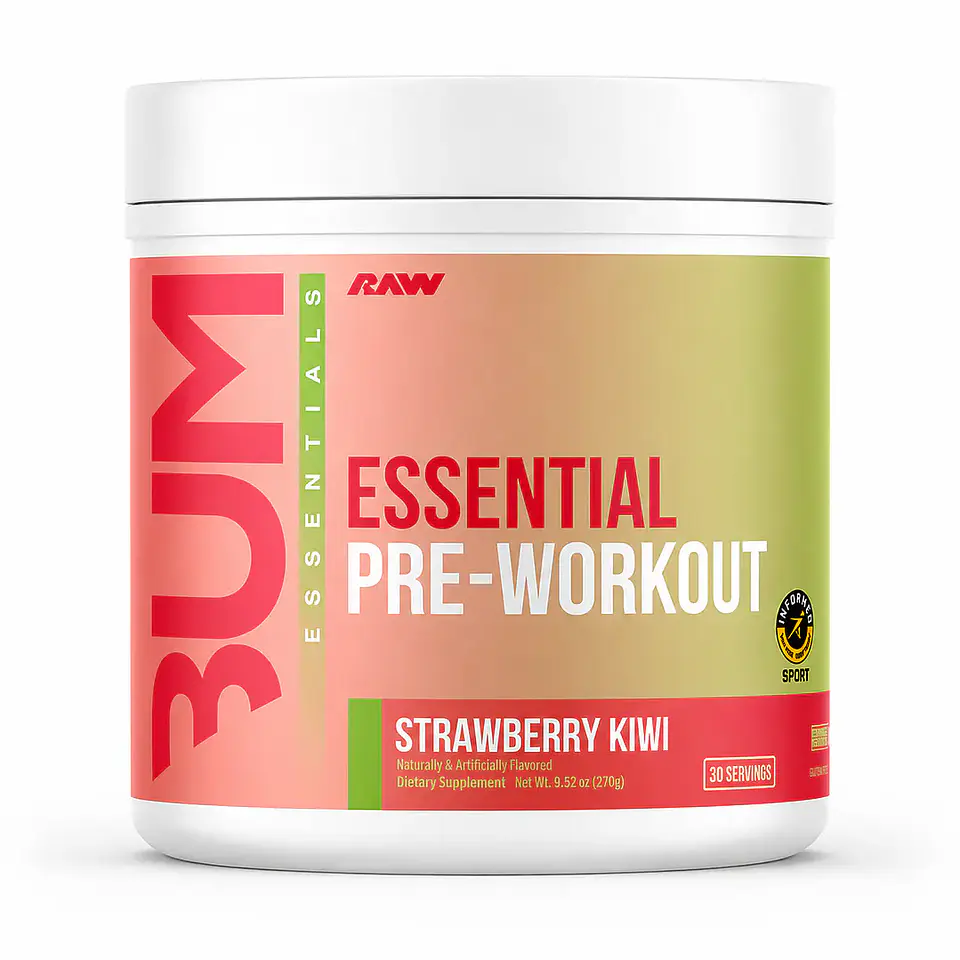 Pre Entreno RAW Nutrition CBUM Essential (30 Servicios) Strawberry kiwi 1