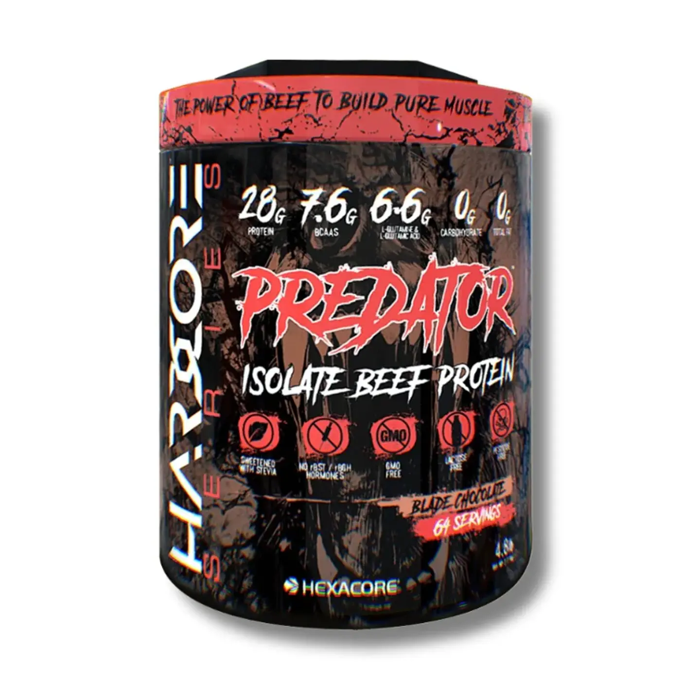 Hexacore PREDATOR Isolate BEEF Protein (4.8 lbs) 64 servicios Blade Chocolate 1