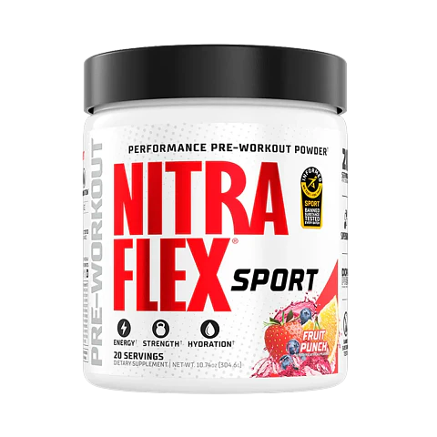 GAT Nitraflex EXTREME SPORT Performance Pre entreno Powder USA 309 grs (20 servicios) Fruit Punch