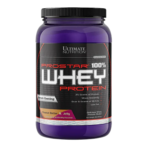 Ultimate Nutrition Proteína Prostar 2LB Peanut butter & jelly (30 servicios)