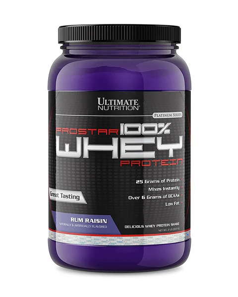 Ultimate Nutrition Proteína Prostar 2LB Rum Raisin (PASAS AL RON)
