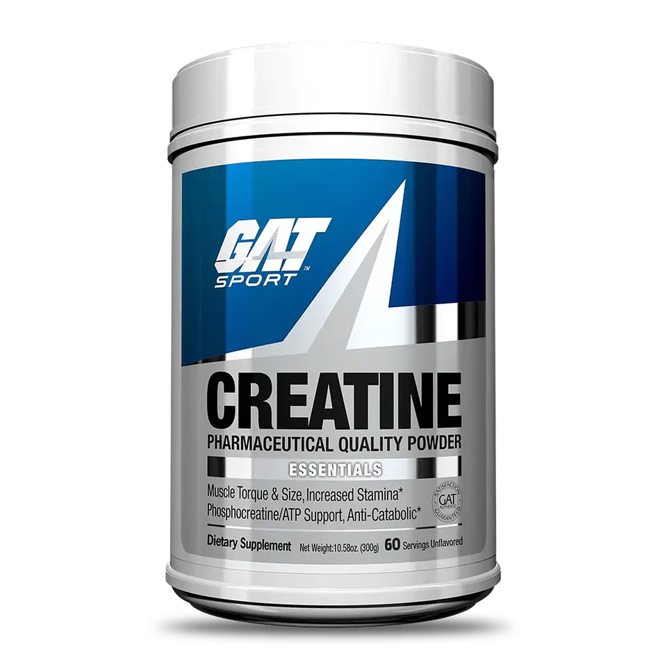 GAT Creatina HIGH QUALITY MICRONIZED Powder Essentials (60 servicios) 1