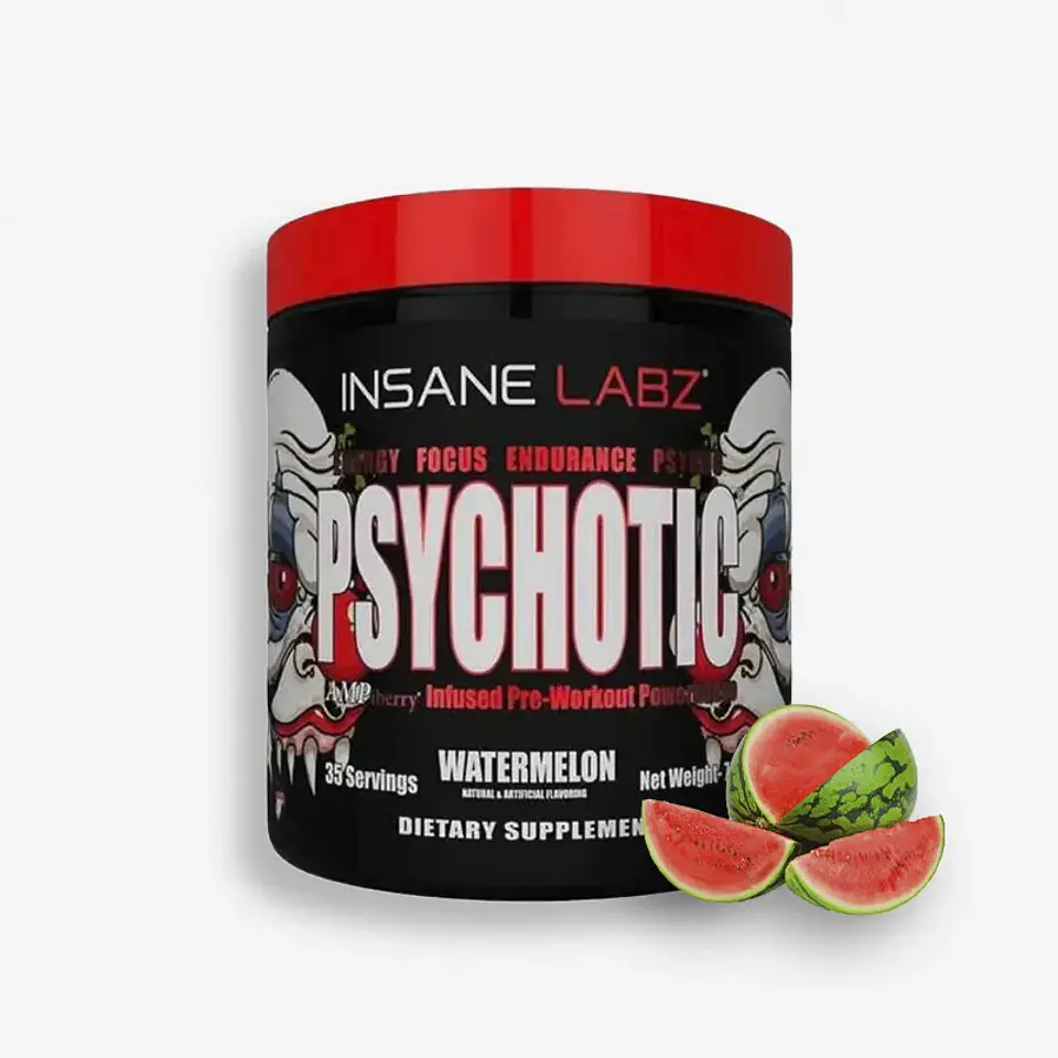 Pre entreno Psychotic RED Infused Pre-Workout USA (35 servicios) Watermelon 1