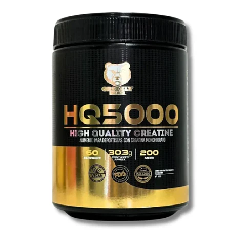 Creatina HQ5000 High Quality Grizzly Bear 300 grs (60 servicios)
