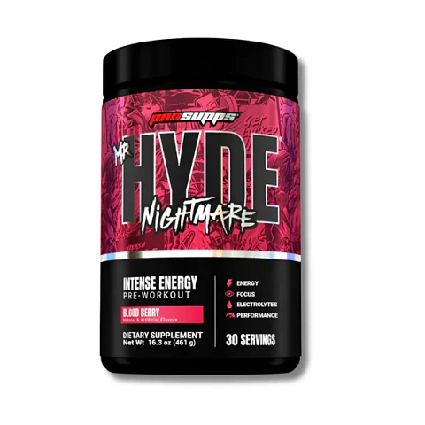 Mr Hyde NIGHTMARE Intense Energy PROSUPPS 407 grs (30 servicios) Blood berry