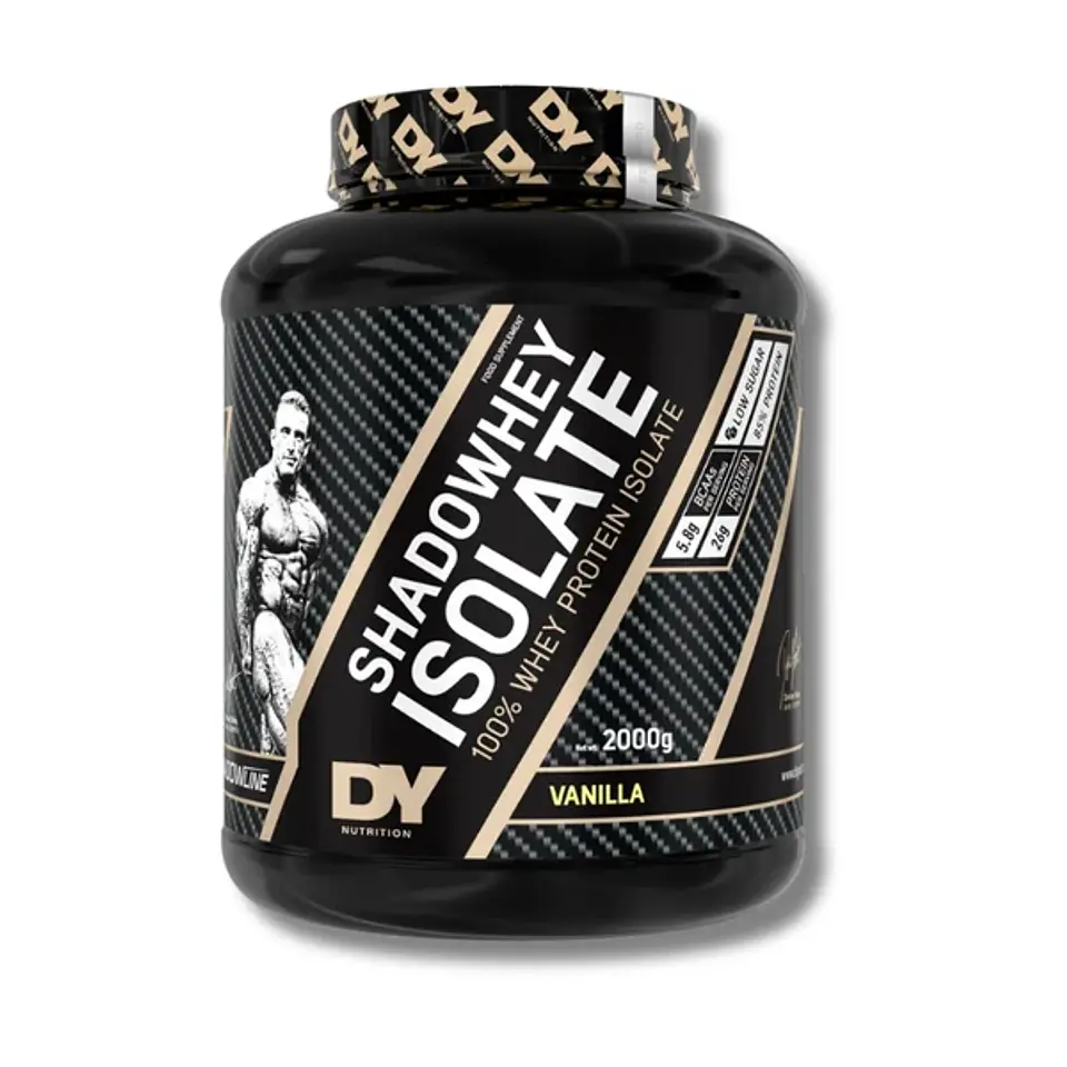 DY Shadowhey ISOLATE 100% Whey Protein 2000 grs (66 servicios) Vainilla 1