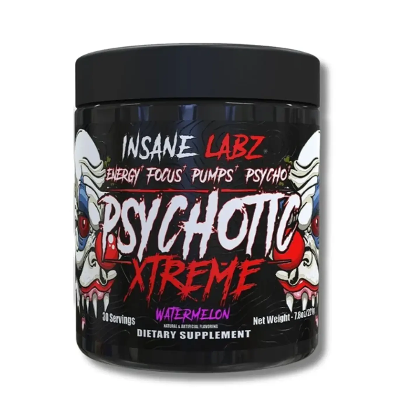 INSANE LABZ Psychotic XTREME USA 234 grs (30 servicios) Watermelon 1