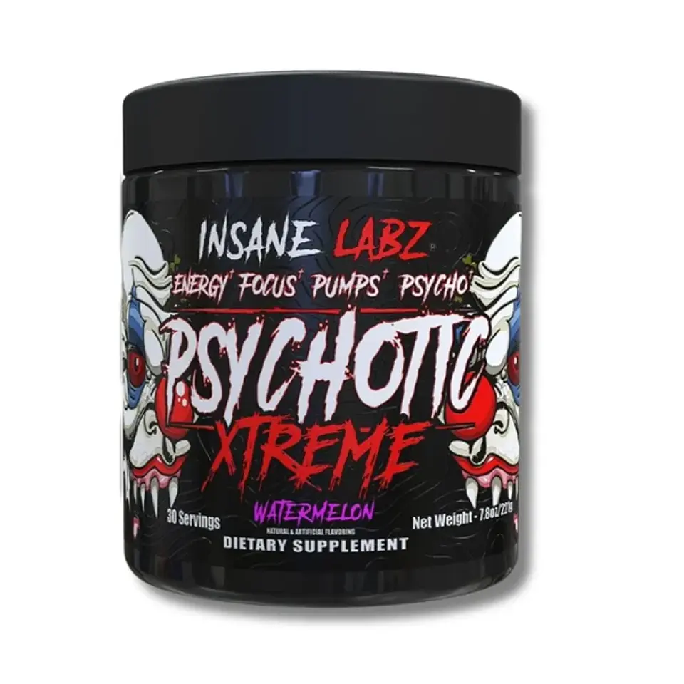 INSANE LABZ Psychotic XTREME USA 234 grs (30 servicios) Watermelon 1