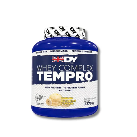 DY Whey COMPLEX TEMPRO 4 Protein Forms 2270 grs (75 servicios) Banana ice cream