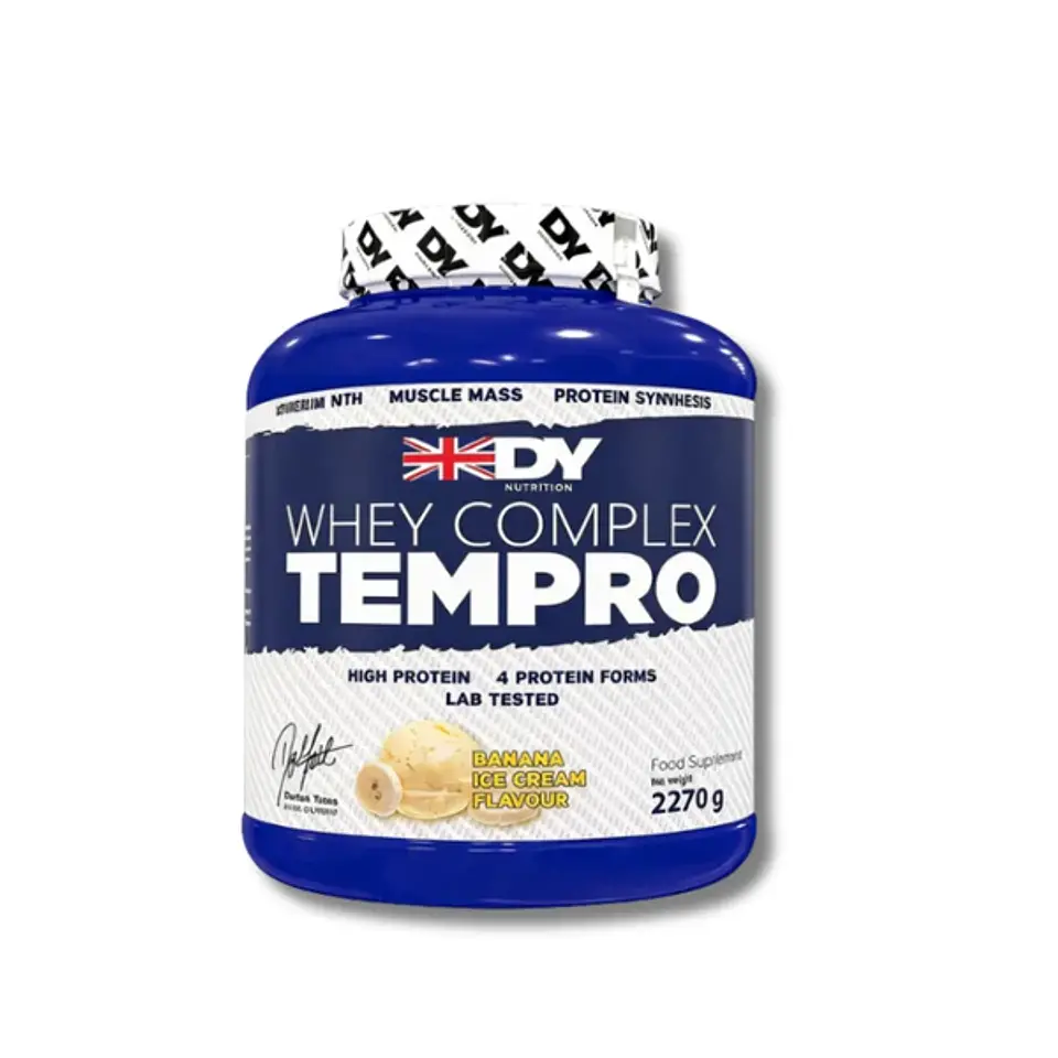 DY Whey COMPLEX TEMPRO 4 Protein Forms 2270 grs (75 servicios) Banana ice cream 1