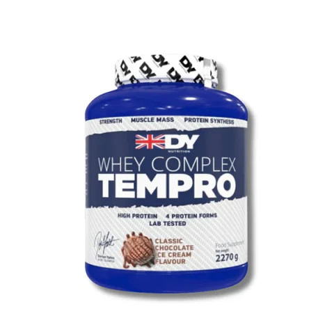 DY Whey COMPLEX TEMPRO 4 Protein Forms 2270 grs (75 servicios) Classic Chocolate Ice Cream