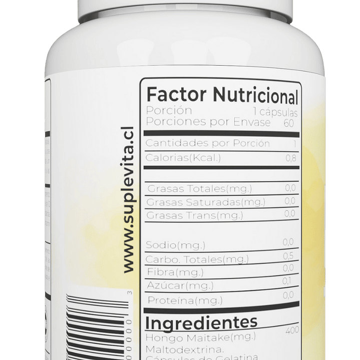 Maitake, Control de peso y Carbohidratos 3