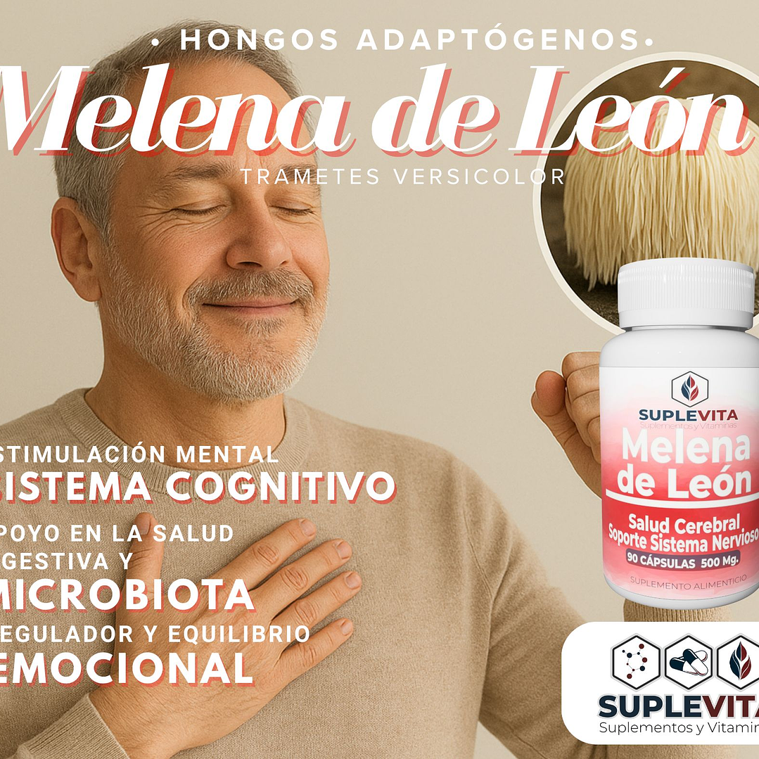 Melena de León, Neuroprotección Antistress 1