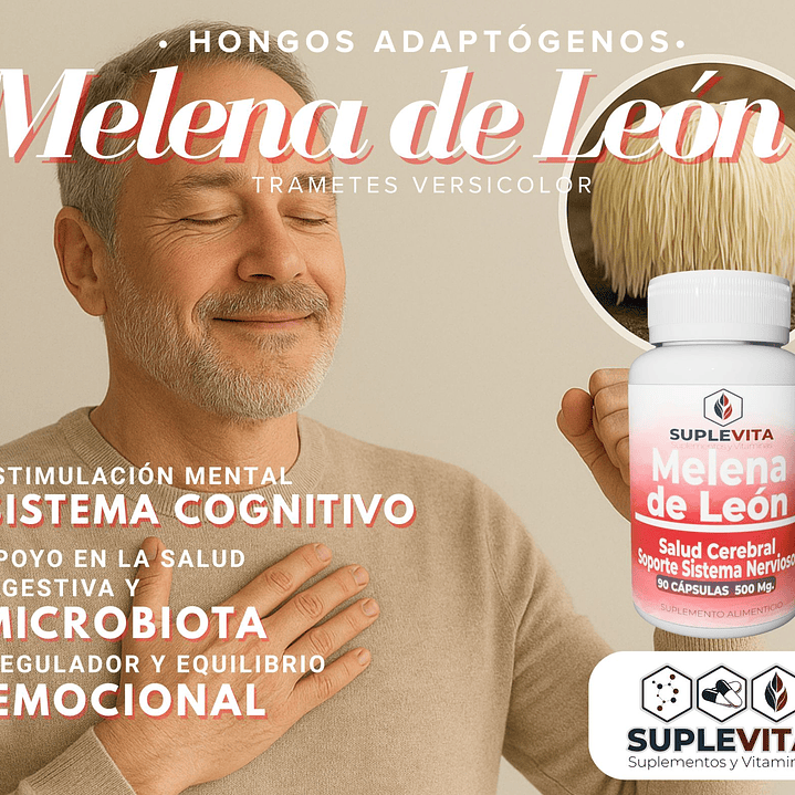 Melena de León, Neuroprotección Antistress 1