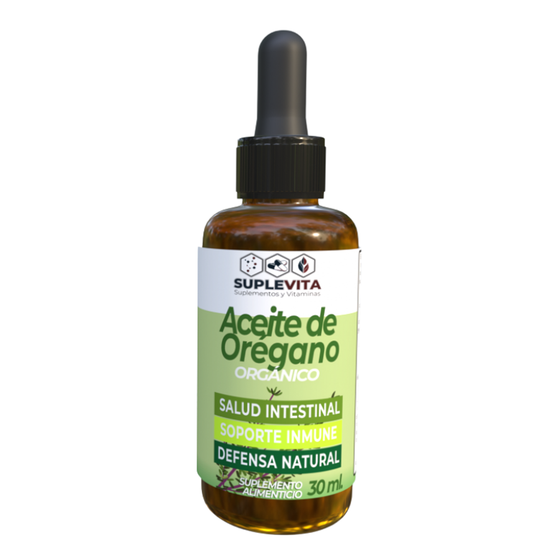 Aceite De Óregano Orgánico 30 Ml, Puro Suplevita 3