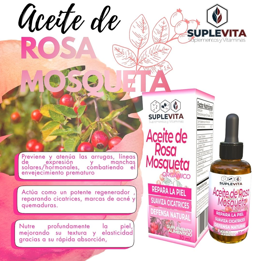 Aceite de Rosa Mosqueta 30 ml 1