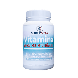 Multivitaminas Complejo B + Biotina