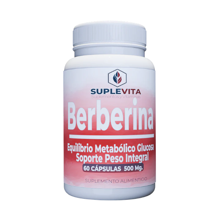 Berberina 60 Capsulas 500 mg. 1