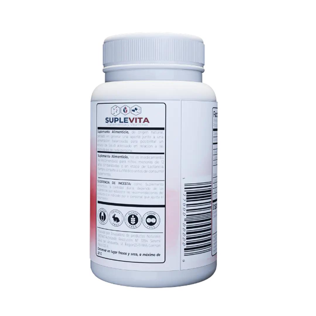 Berberina 60 Capsulas 500 mg. 3