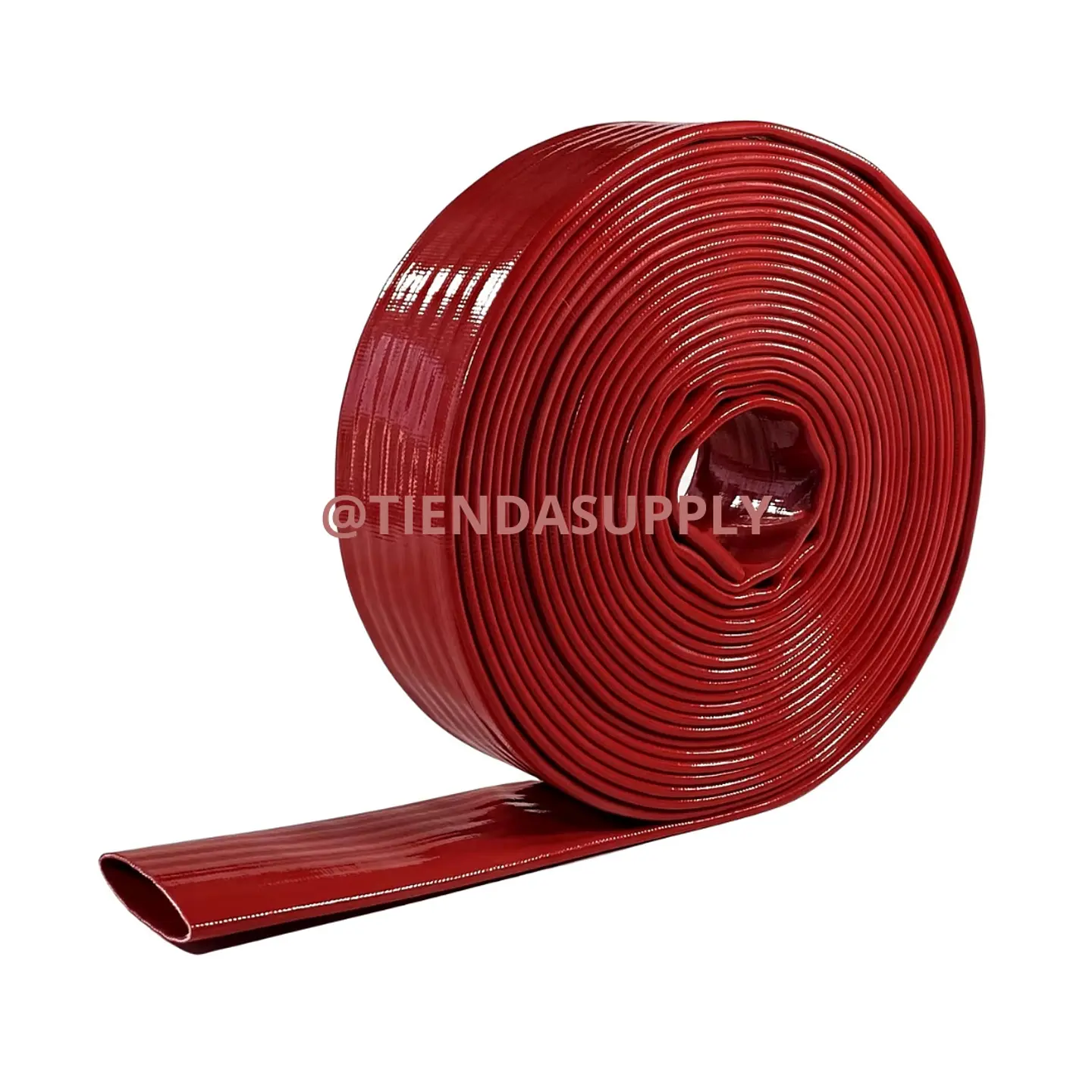 MANGUERA PLANA ROJA  1