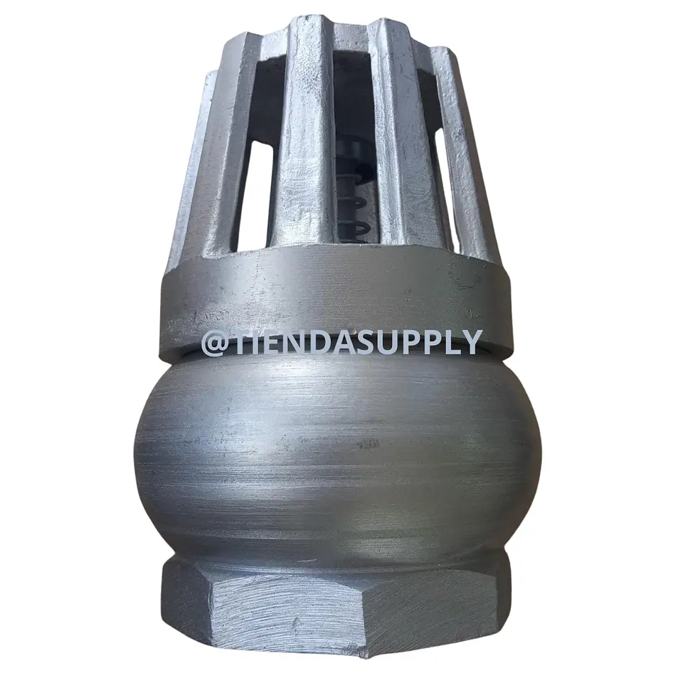 VALVULA DE PIE, GRANADA EN ALUMINIO TIPO J 1