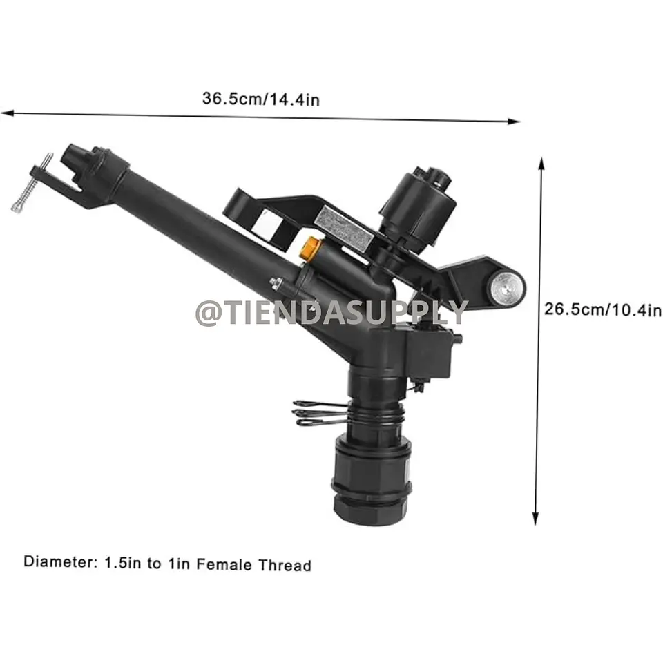CAÑON PLASTICO DE 1 1/2