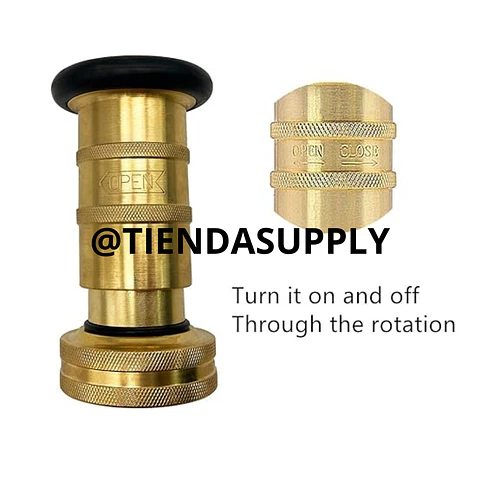 BOQUILLA CONTRAINCENDIO EN BRONCE