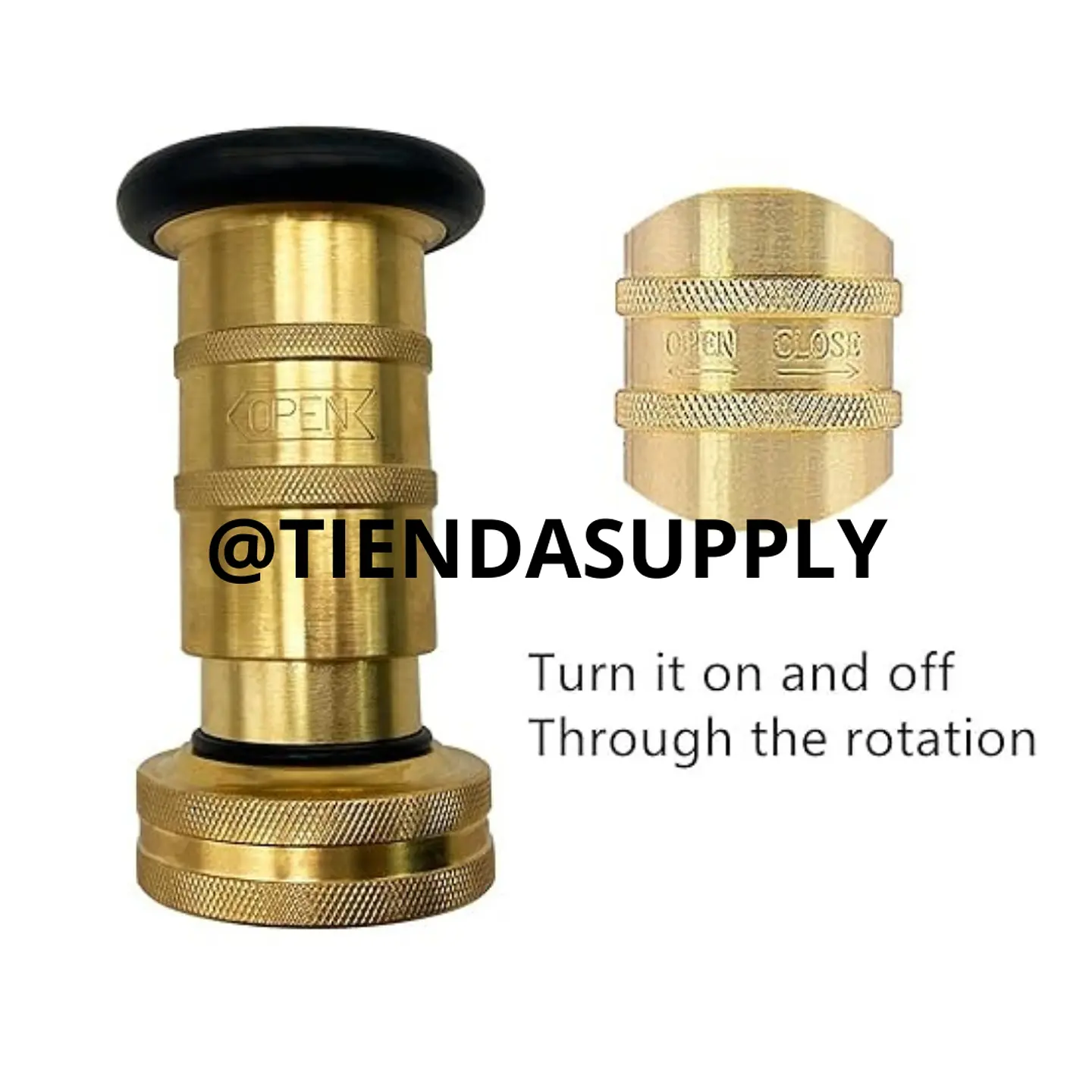 BOQUILLA CONTRAINCENDIO EN BRONCE 2