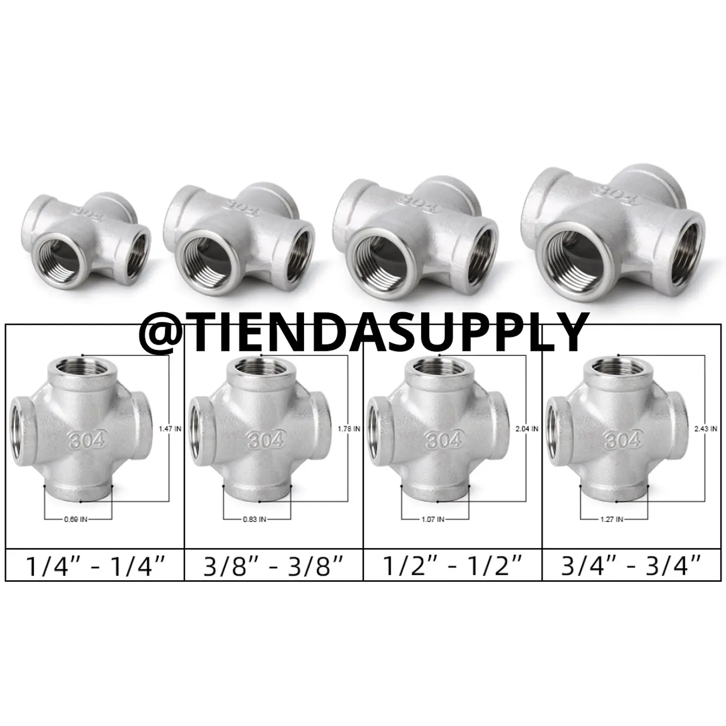 CRUZETA GALVANIZADO 4