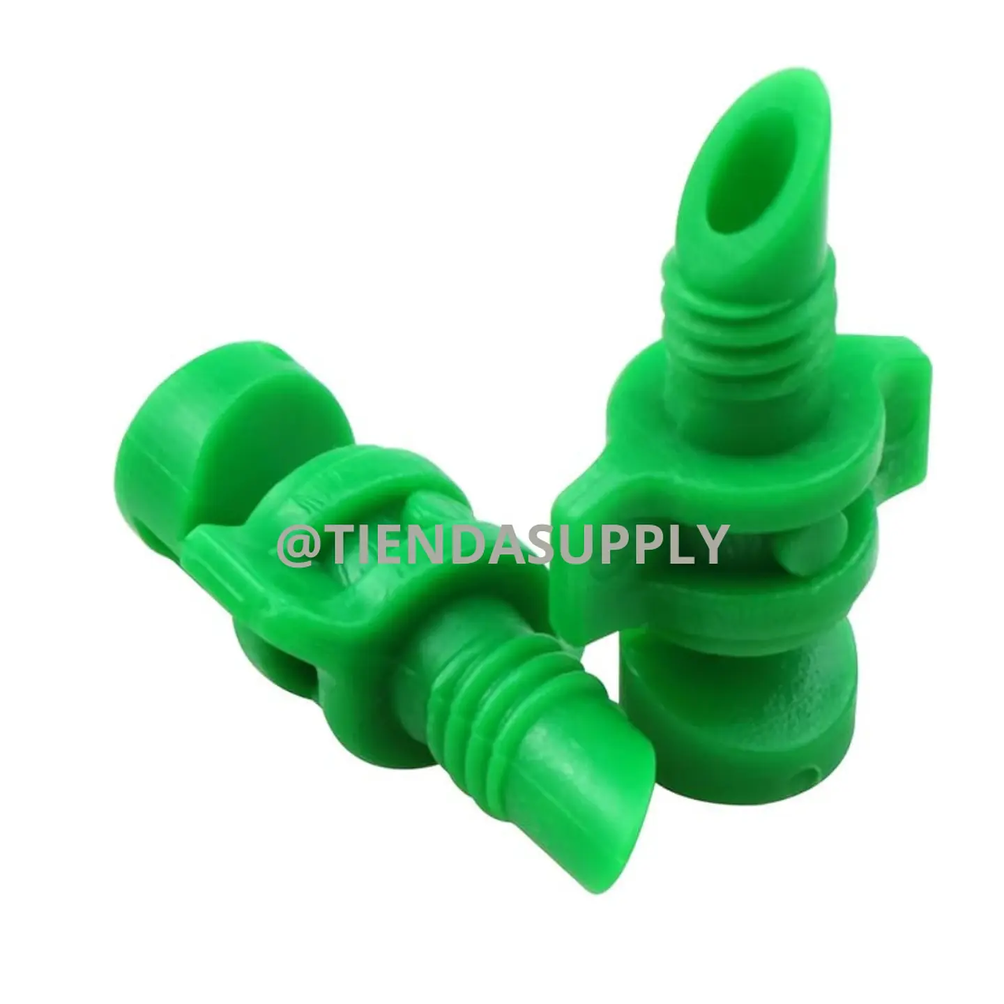 NEBULIZADOR MICROJET ROSCADO VERDE 5 MM ROCIA A 180 GRADOS - RADIO (0.4 - 0.8 M) 1