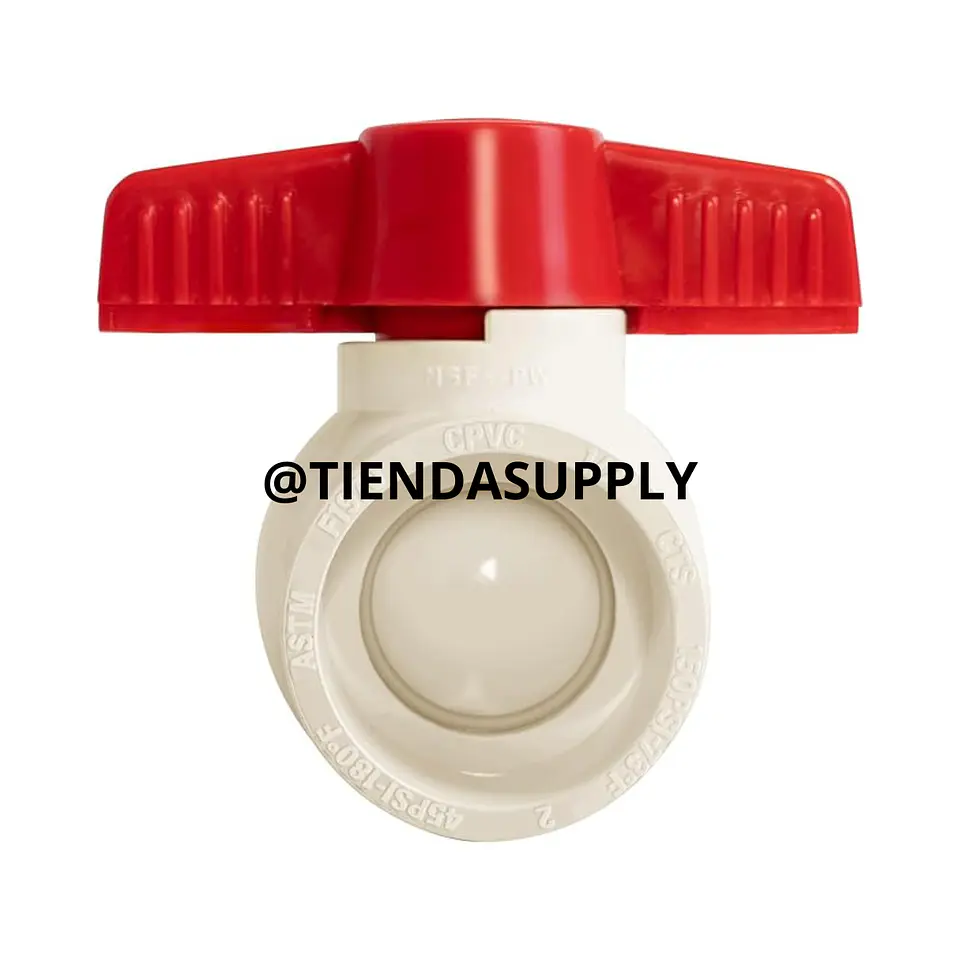 VALVULA DE BOLA PVC LISA 5