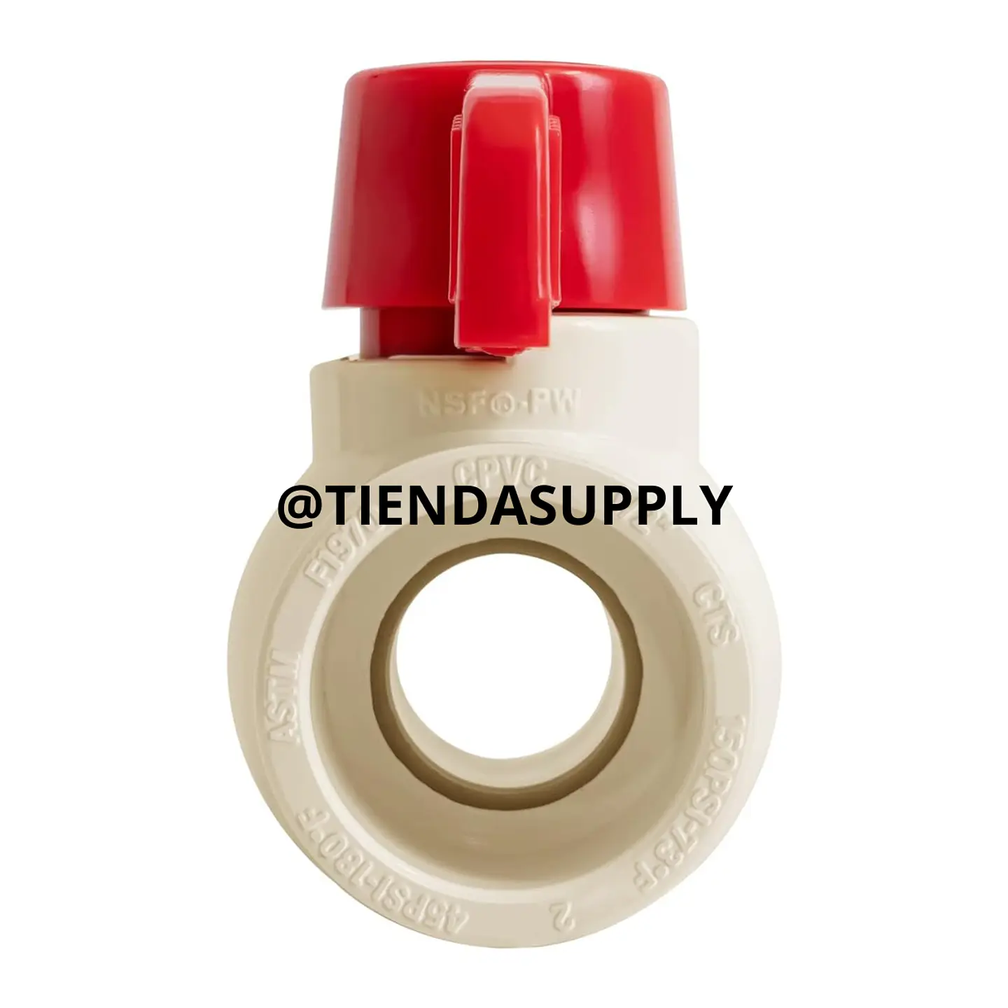 VALVULA DE BOLA PVC LISA 3