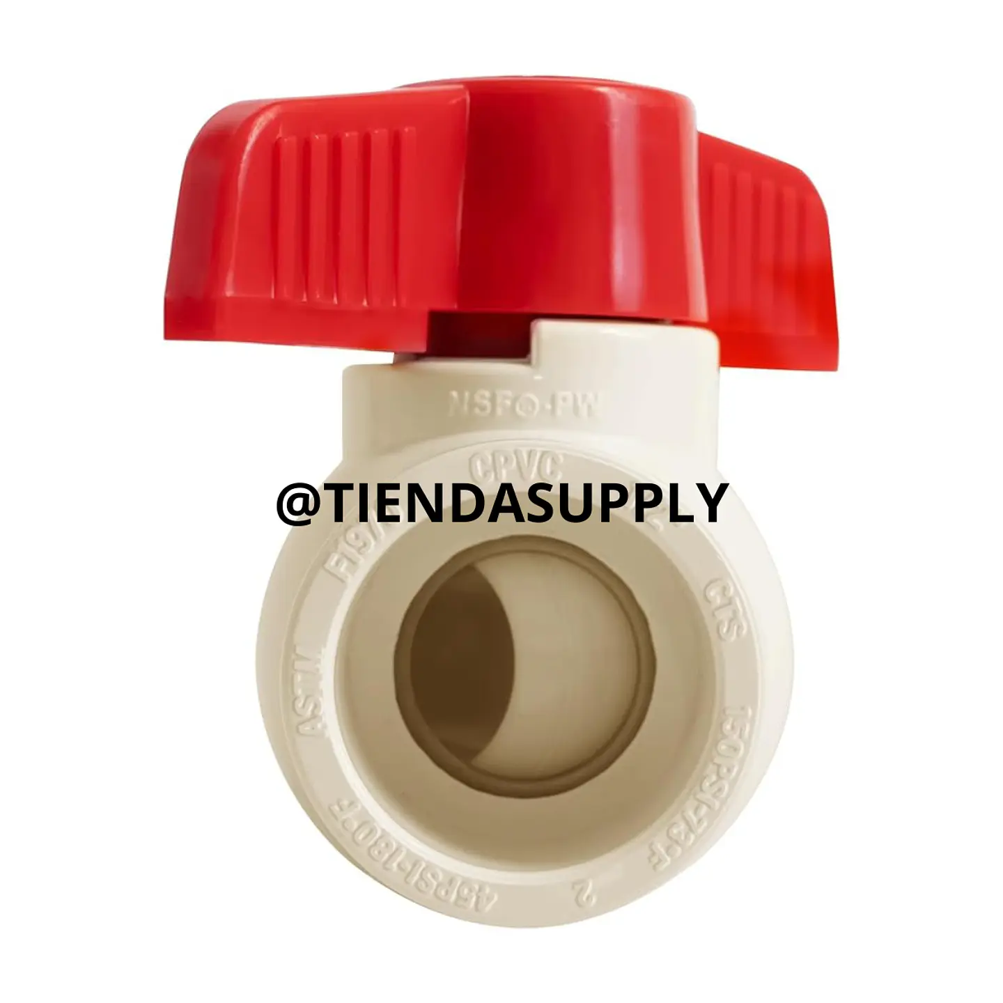 VALVULA DE BOLA PVC LISA 4