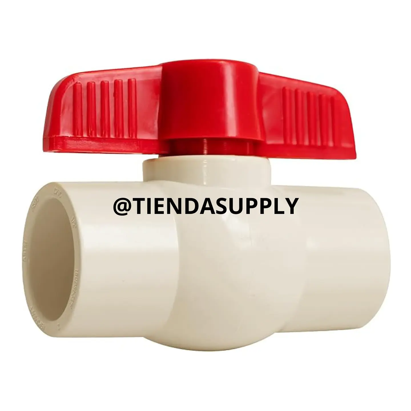 VALVULA DE BOLA PVC LISA 1