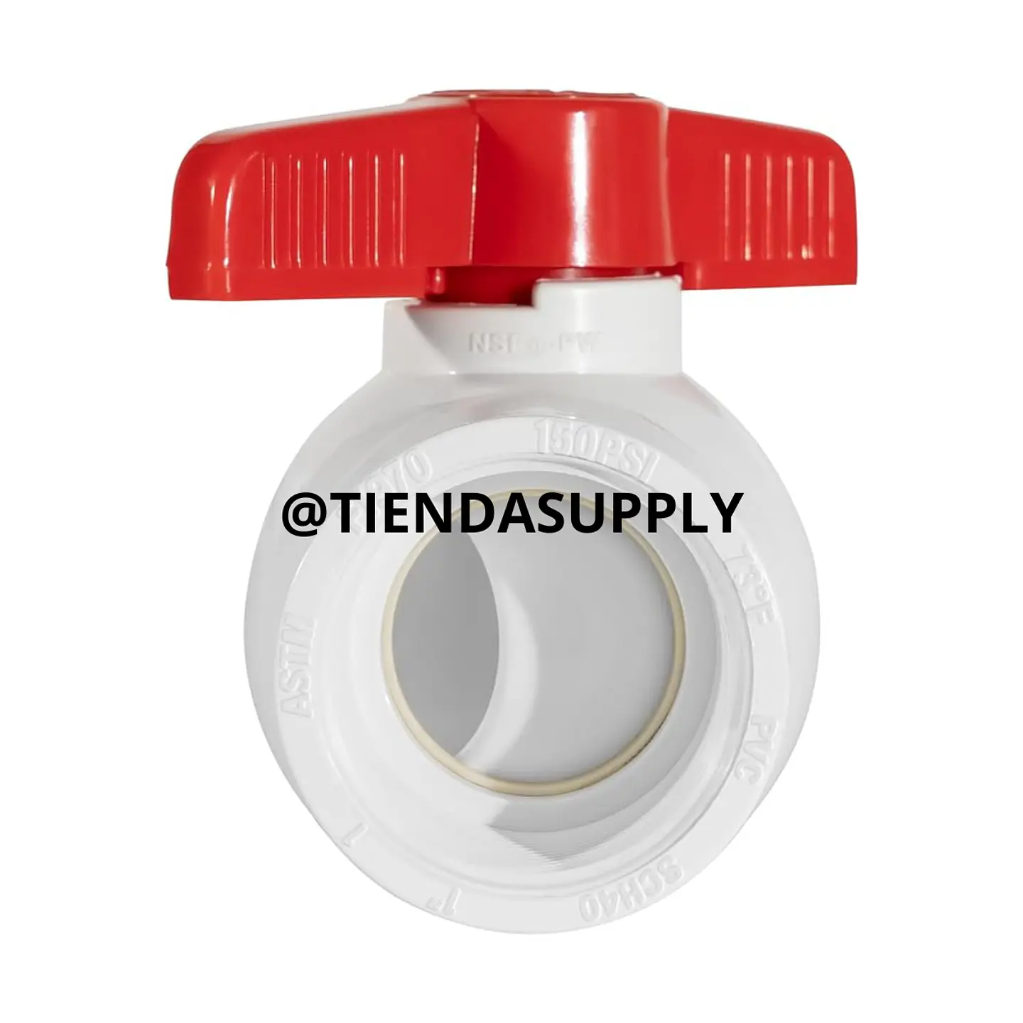 VALVULA DE BOLA PVC ROSCADA 4