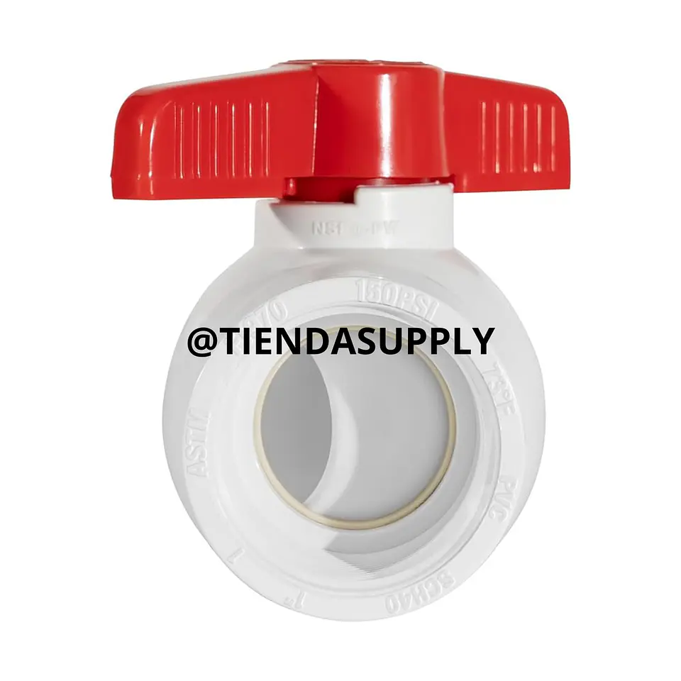 VALVULA DE BOLA PVC ROSCADA 4