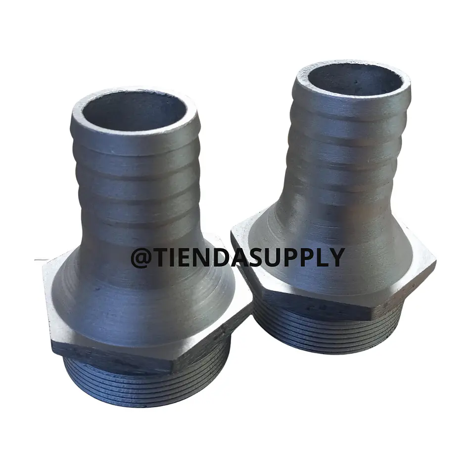 ACOPLE MACHO REDUCCION ALUMINIO  1