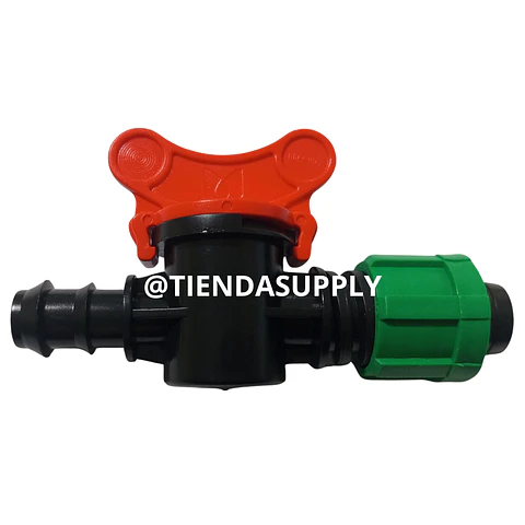 MINIVALVULA CINTA -MANGUERA 16 MILIMETROS 