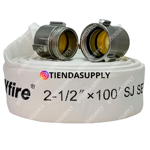 MANGUERA CONTRAINCENDIOS 2 1/2" - 400 LIBRAS DE PRESION 