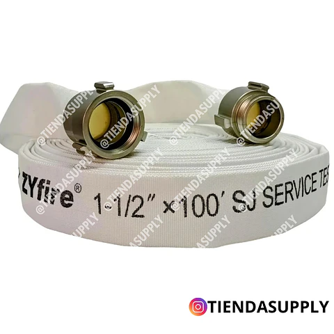 MANGUERA CONTRAINCENDIOS 1 1/2" - 400 LIBRAS DE PRESION 