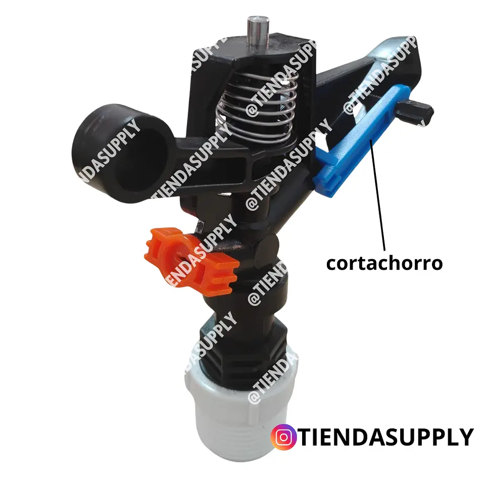 ASPERSOR PLASTICO ROSCA MACHO DE 1/2