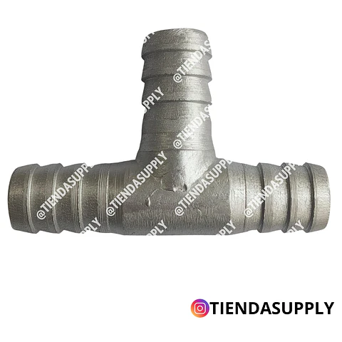 TEE ESPIGO EN ALUMINIO