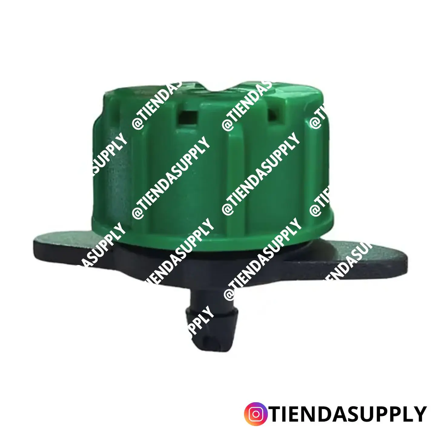 GOTERO VERDE PLASTICO AJUSTABLE (0 - 80 L/H) 1