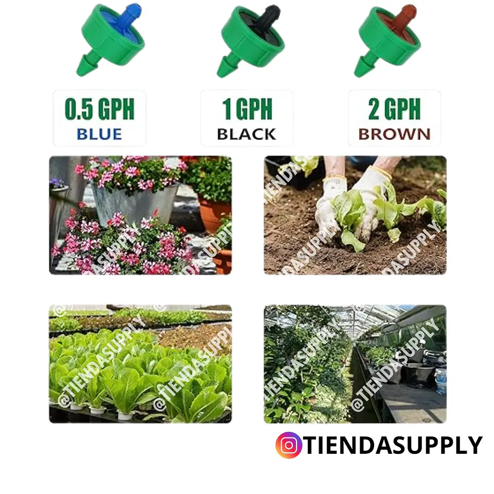 GOTERO AUTOCOMPENSADO ANTIDRENAJE 4 L/H 2