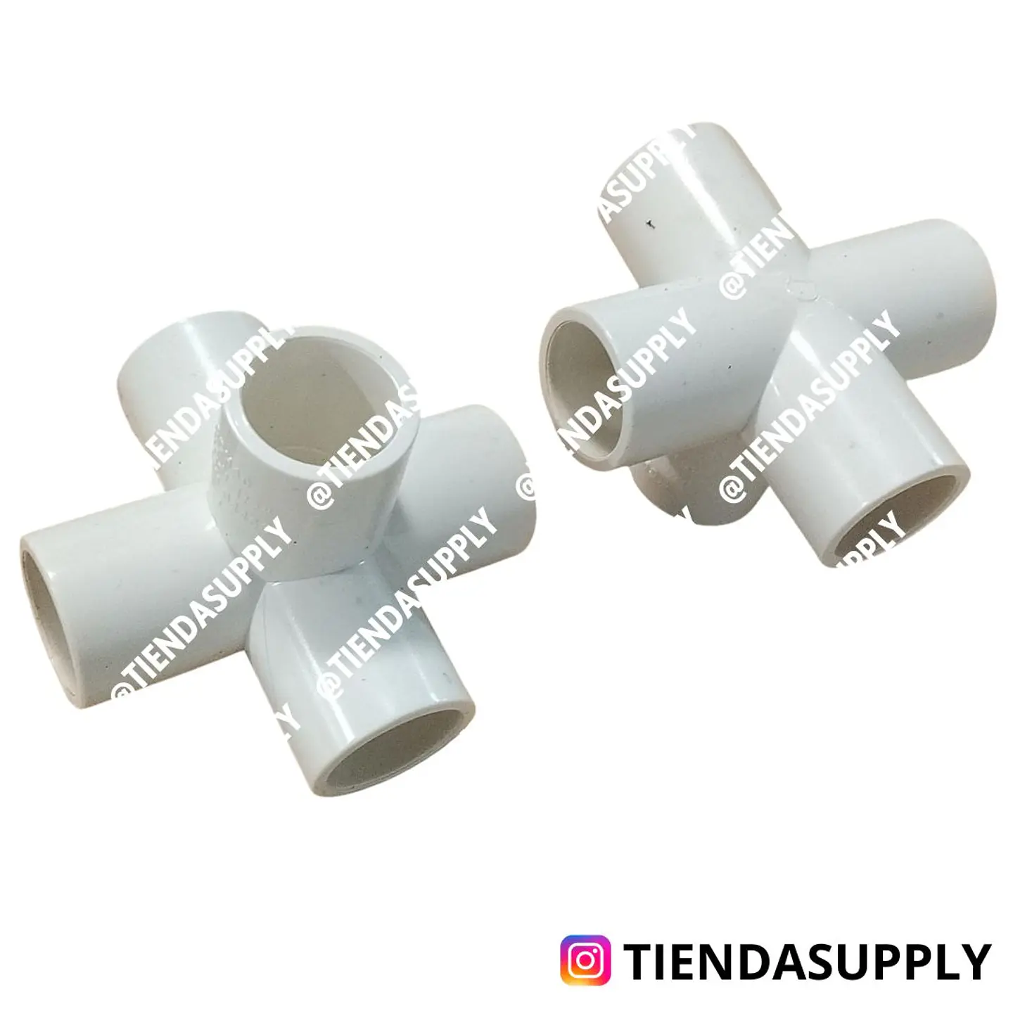 CODO PVC DE 5 SALIDAS LISO   1