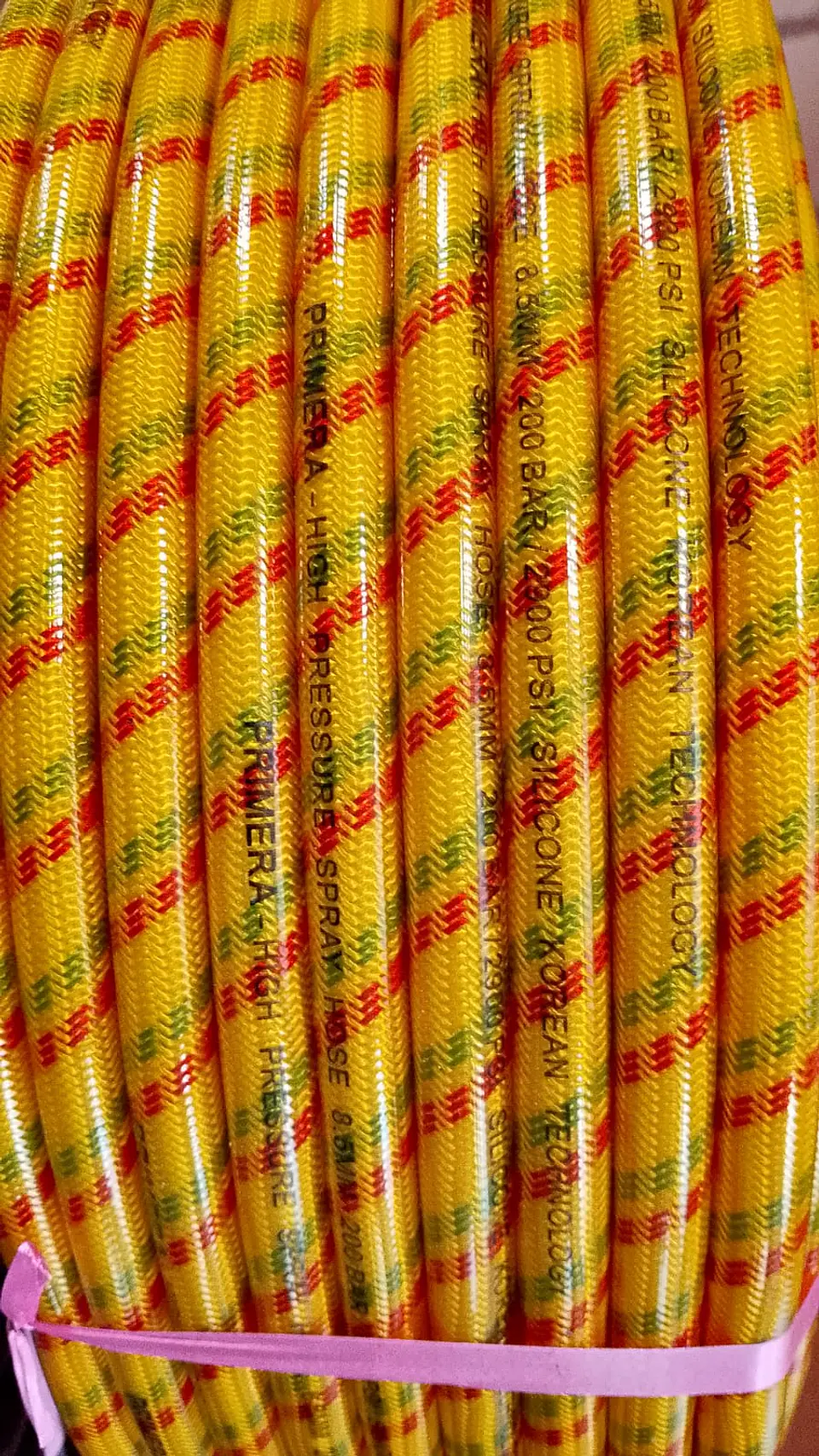 MANGUERA FUMIGACION ESTACIONARIA 7 LONAS - 8.5MM - 2900 PSI  X 100 METROS 2