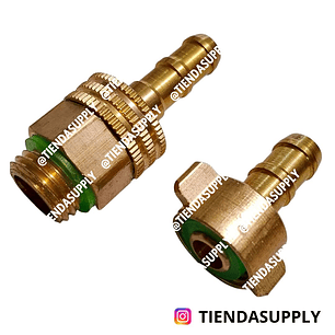 CONECTOR GIRATORIO MANGUERA 8.5 MM GRANDE FUMIGACION